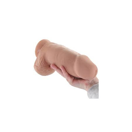 chub 10" Au  naturel mega dildo