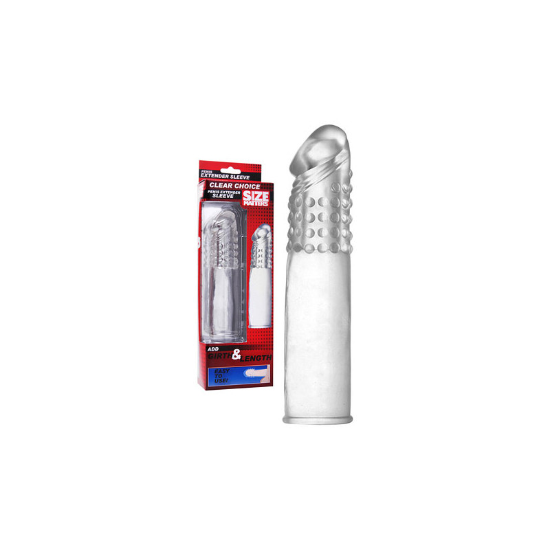funda clear choice  extension size matters