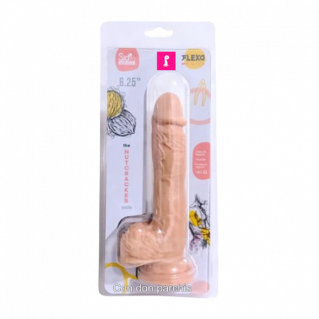 THE NUTCRACKER  DILDO 6.25 " FLEXO