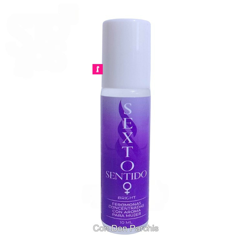FEROMONA CON AROMA SEXTO SENTIDO PARA MUJER – BRIGHT – 10 ML