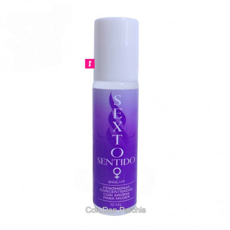 FEROMONA CON AROMA SEXTO SENTIDO PARA MUJER – BRIGHT – 10 ML