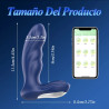 Analeitor  vibrador anal próstata controla con celular app