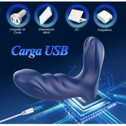 Analeitor  vibrador anal próstata controla con celular app