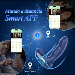 Analeitor  vibrador anal próstata controla con celular app