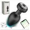 Briplug dilatador anal plug con vibración control desde su app de teléfono celular