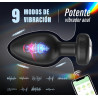 Briplug dilatador anal plug con vibración control desde su app de teléfono celular