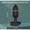 Vibrador plug anal app masajeador control desde celular  robust 1