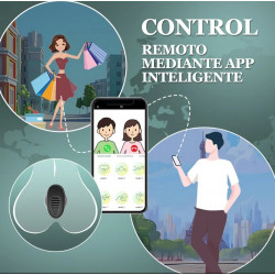 Vibrador plug anal app masajeador control desde celular  robust 1