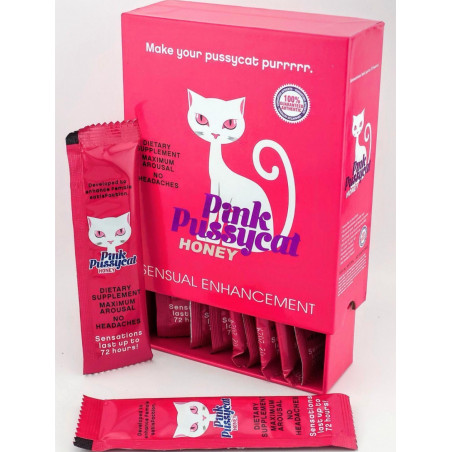Miel pink pussy cat sobre