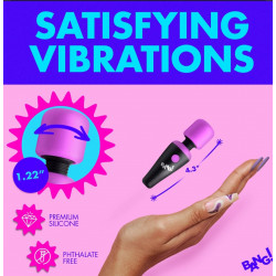 Mini wand 10x ultra powerful  Bang mini vibrador wanachi