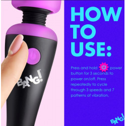 Mini wand 10x ultra powerful  Bang mini vibrador wanachi