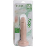 Dildo Ricky flexo 18 cm 3 de espesor