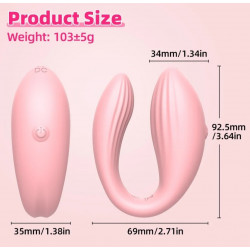 Vibrador parejas karapp  control celular