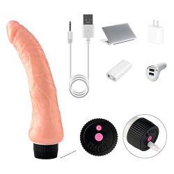 VIBRADOR RECARGABLE FORMA...