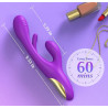 Linguini vibrador multiorgásmico con movimiento de lengüeteo