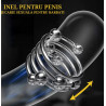 Anillo perlas acero inoxidable diámetro 40 mm perlas móviles ancho 1.8 cm
