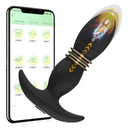 Plug anal sube y baja con...