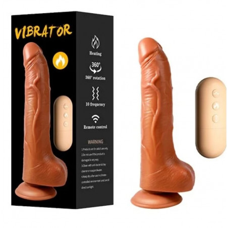 Lilo power hero giro y vibración vibrador realista