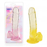 Dildo xl bicolor gel flexible