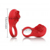Anillo flor de loto Rose app recargable vibrador