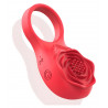 Anillo flor de loto Rose app recargable vibrador