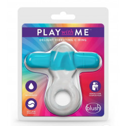 Delight vibrating ring c ring anillo vibrador play with me blush