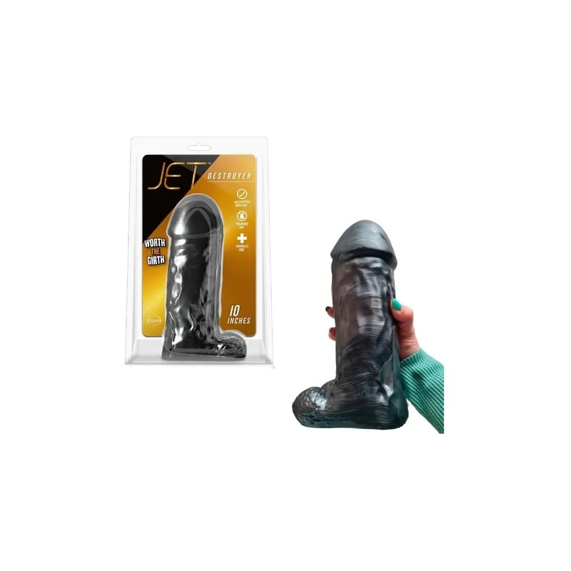 Jet destroyer dildo gigante 10 pulgadas