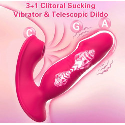 ele 2 stroker vibrador multiorgásmico sube y baja control app pulso de aire