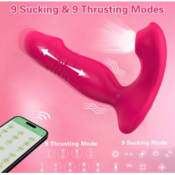ele 2 stroker vibrador multiorgásmico sube y baja control app pulso de aire
