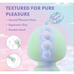 Unicorn dreams  handheld vibrador wanachi recargable forma de unicornio potente