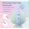 Unicorn dreams  handheld vibrador wanachi recargable forma de unicornio potente