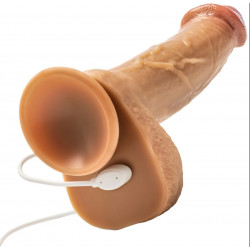 Dr Phillips  8.5 dildo sube y baja gira y vibra dr skin