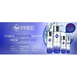 ID free 8.5 oz (250ml) lubricante  hipoalergénico
