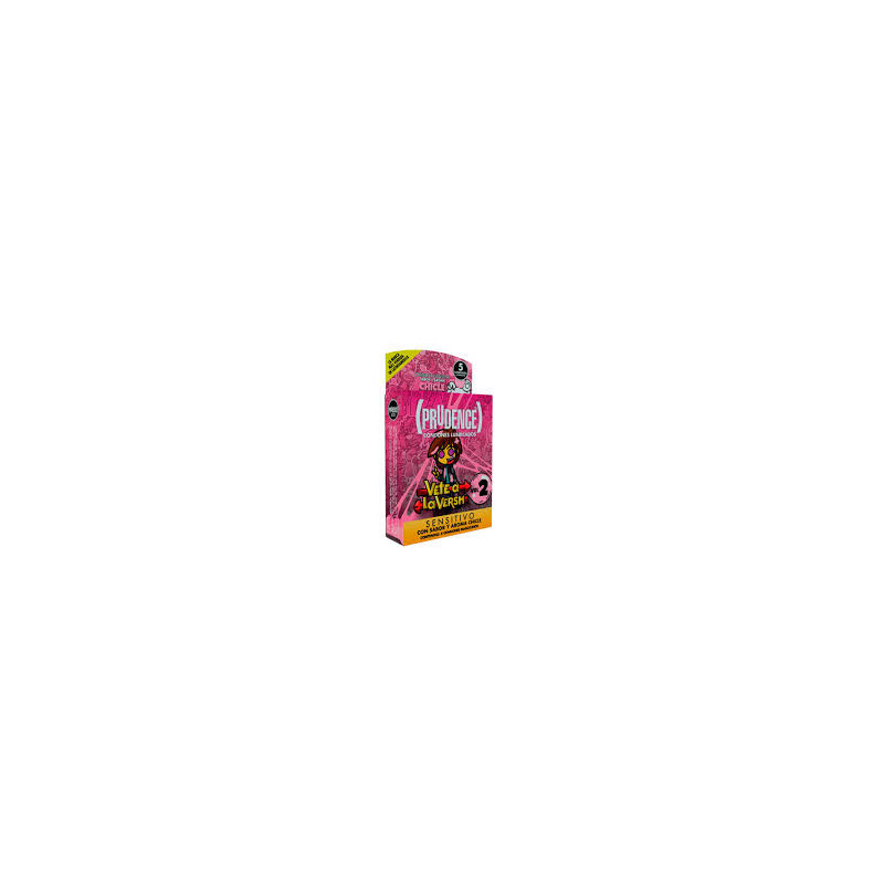 PRUDENCE  MAKE   LOVE  AROMA Y SABOR CHICLE VETE A LA VERSH