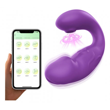 La Ce  vibrador pulso de aire y control con app desde el celular