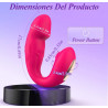 La Ce  vibrador pulso de aire y control con app desde el celular