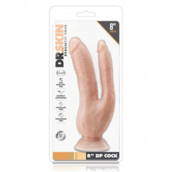 DP COCK 8" DILDO DOBLE CON...