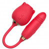Flor succionadora (pulso) con baston vibrador telescópico sube y baja