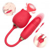 Flor succionadora (pulso) con baston vibrador telescópico sube y baja