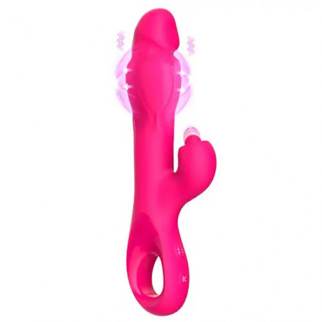 vido Spot Tapping & Expanding Vibrador que se expnde y golpetea