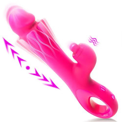 JINNI Spot Tapping & Expanding Vibrador que se expnde y golpetea