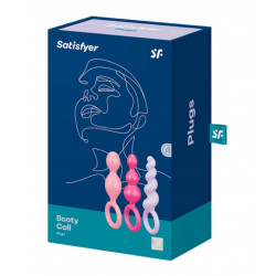 Kit  3 Plugs anal booty call  satisfyer