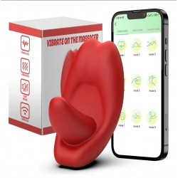 Panty labios lengua vibradora control app de tu teléfono