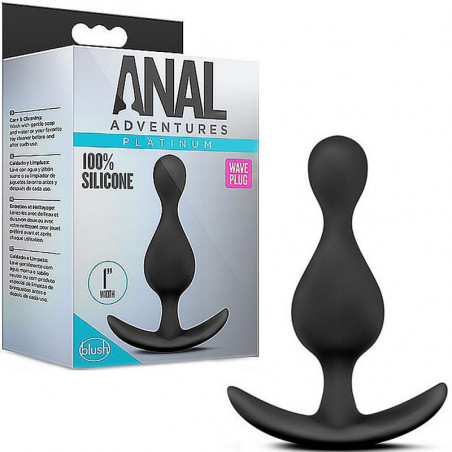 WAVE PLUG  PLATINUM ANAL ADVENTURES