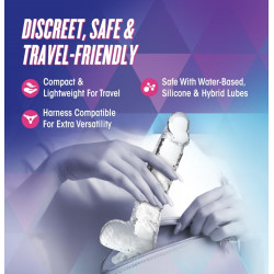 Dildo crystalline 6 inch