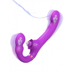 Arnés vibrador strapless...