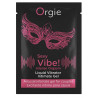 Intense orgasme orgie vibrador liquido sensación frio calor y hormigueo sachet sobre