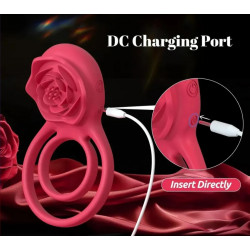 Anillo flor de loto 2 vibrador