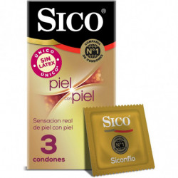 CONDONES SICO PIEL CON PIEL...