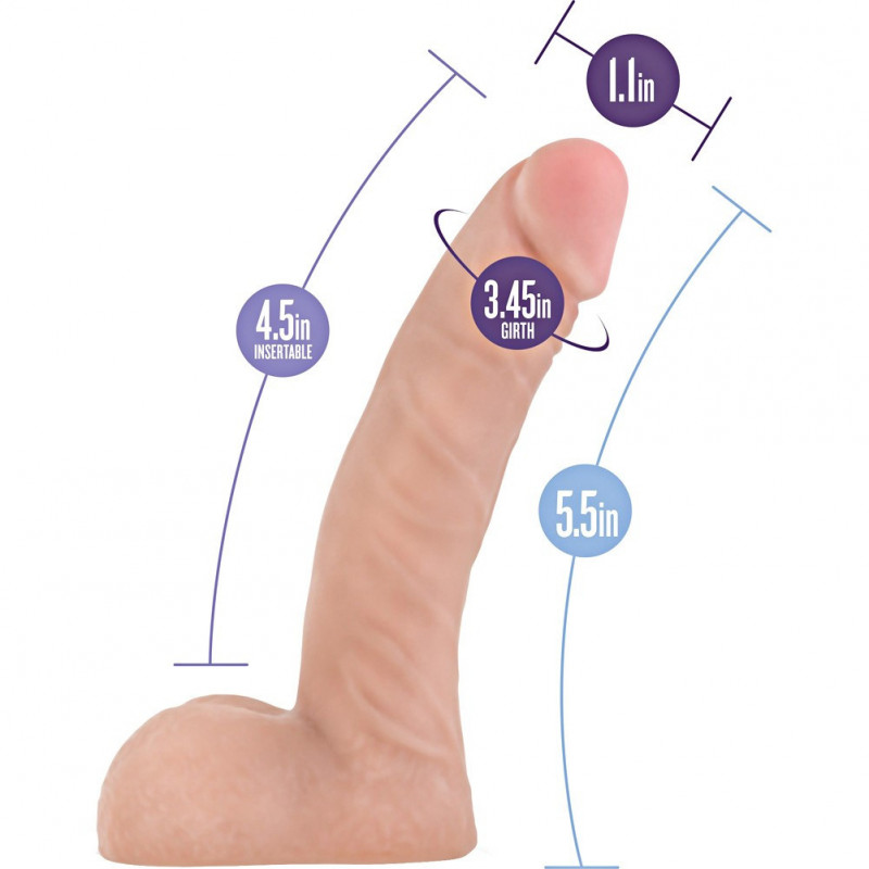 X5 BASIC  5" DILDO  ( 12.7 cm)